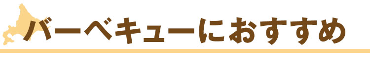 バーベキューにおすすめ
